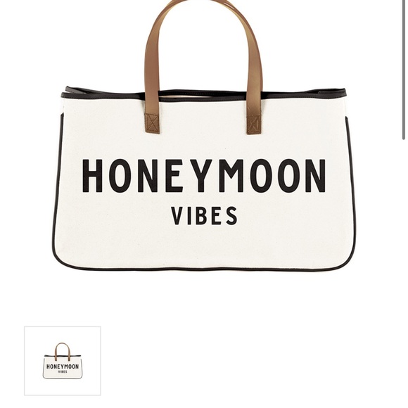 Canvas Tote - Honeymoon Vibes - Picture 6 of 6